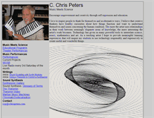 Tablet Screenshot of cchrispeters.com